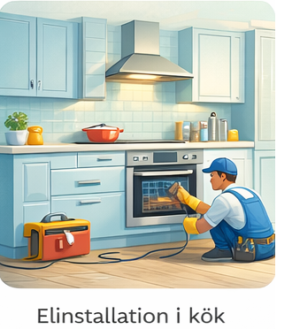 Elinstallation i kök