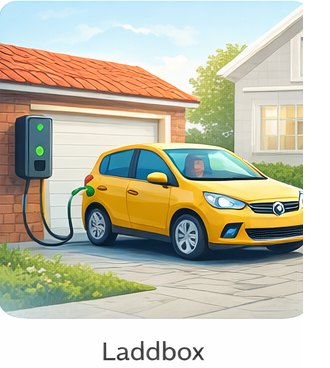 Installation av laddbox i Tyresö Voltarel Elteknik